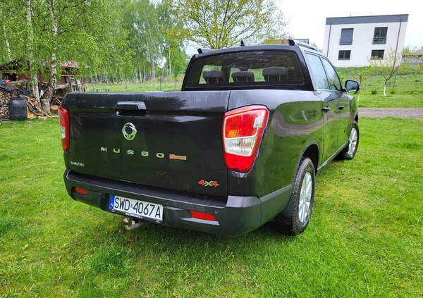 SsangYong Musso cena 123000 przebieg: 28000, rok produkcji 2022 z Dziwnów małe 46